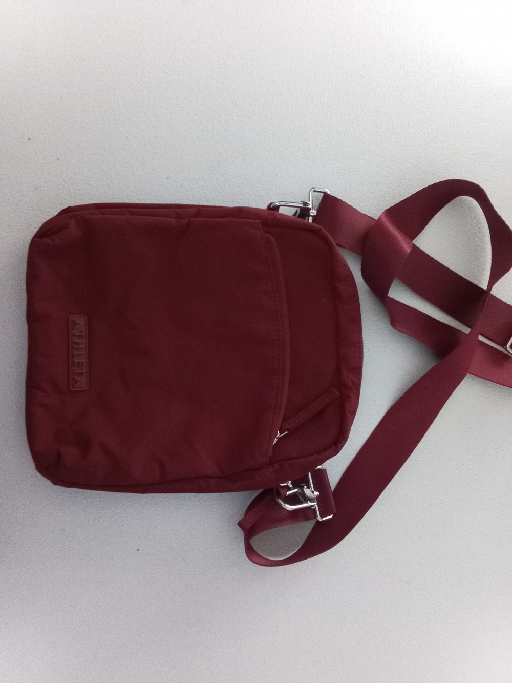Athleta Burgundy Crossbody Bag